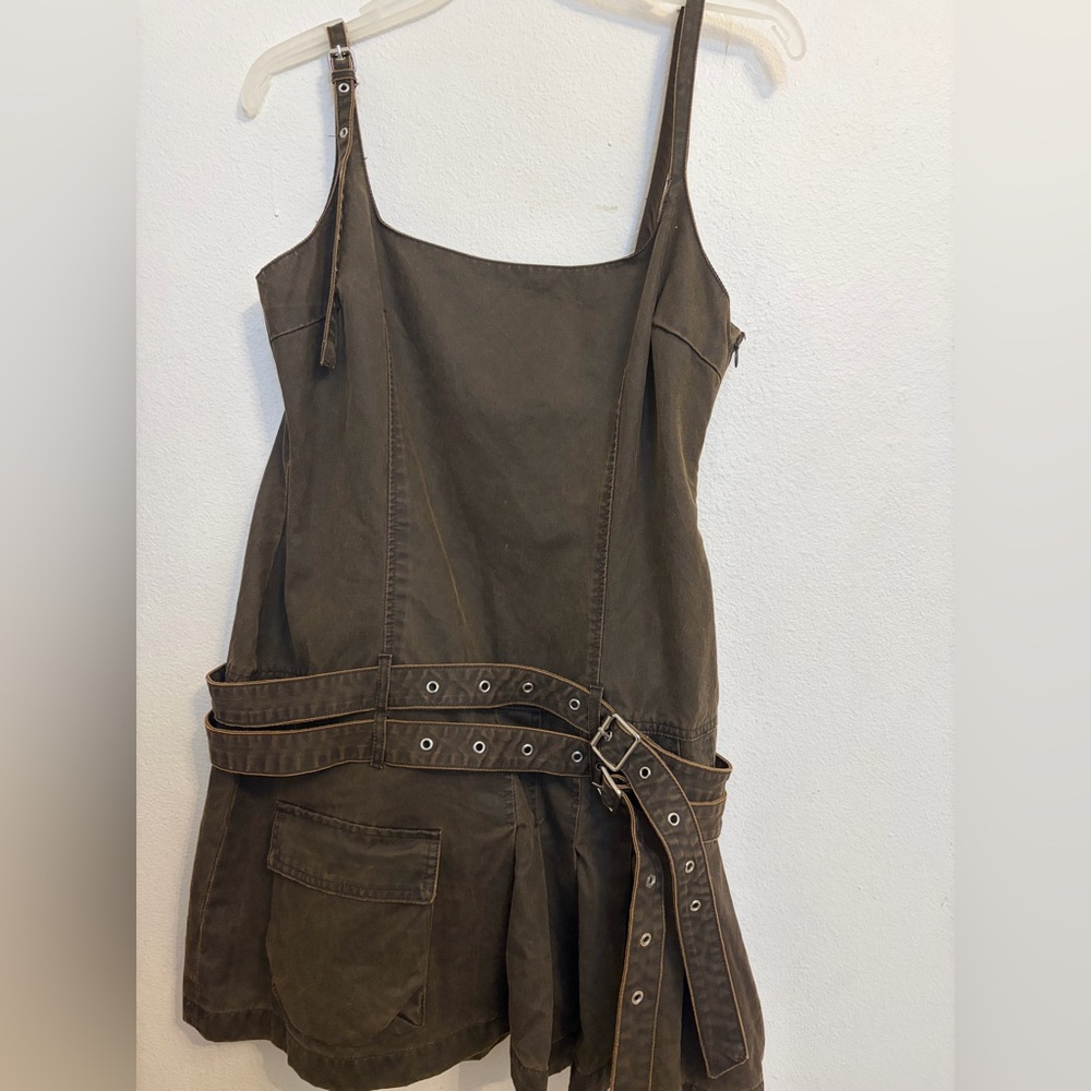 Zara pleather dress